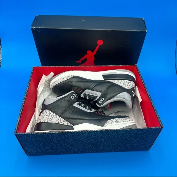 Air Jordan 3 Retro “Black Cement” 2022 - Picture 2 of 7